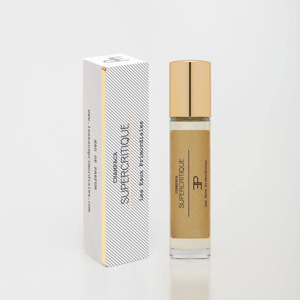 Supercritique Champaca eau de parfum de 11ml cartouchière flacon les eaux primordiales